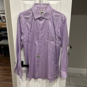 Joseph Abboud 17 34/35 Purple Dress Shirt